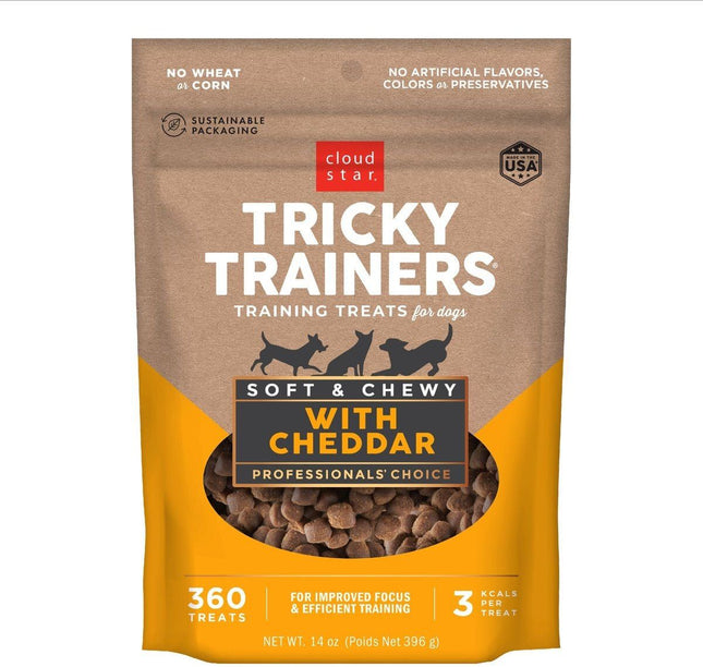 Cloud Star Chewy Tricky Trainers - Cheddar 14 oz.