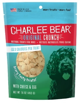 Charlee Bear Original Crunch Dog Treats 16 oz