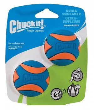 Chuckit! Ultra Squeaker Balls 2 Pack - Small
