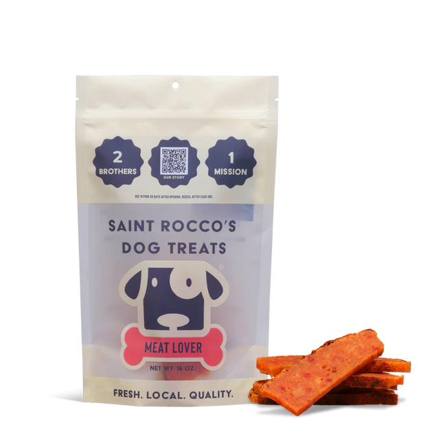Saint Rocco's Meat Lover Dog Treats-3 oz