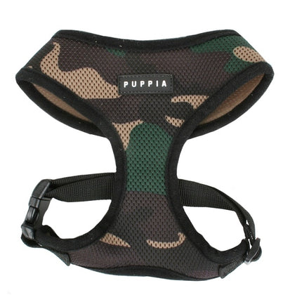 Puppia Soft Harness Camo XXL