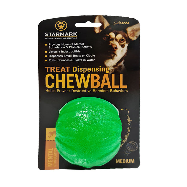 StarMark Treat Dispensing ChewBall - Medium