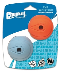 Chuckit! Whistler Balls 2 Pack - Medium