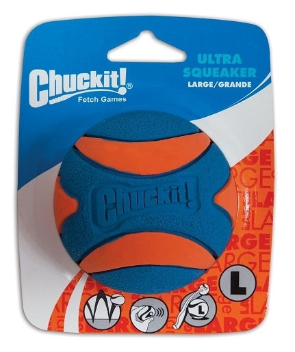 Chuckit! Ultra Squeaker Balls 1 Pack - Large