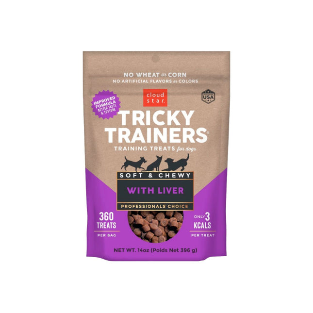 Cloud Star Chewy Tricky Trainers - Chicken Liver 14 oz.