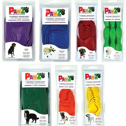 Pawz Dog Boots in Color