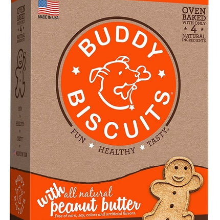 Buddy Biscuits Original Oven Baked Dog Treat - Peanut Butter 16 oz.