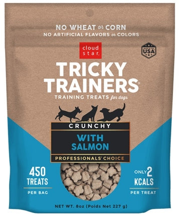 Cloud Star Crunchy Tricky Trainers - Salmon 8 oz.