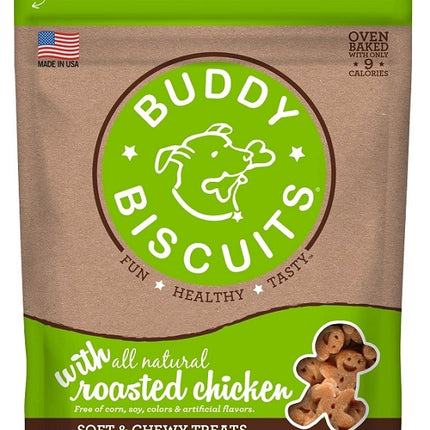 Buddy Biscuits Original Soft & Chewy Dog Treats - Roasted Chicken 6 oz.