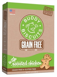 Buddy Biscuits Grain Free Oven Baked Dog Treat - Rotisserie Chicken 14 oz