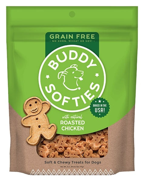 Buddy Biscuits Grain Free Soft & Chewy Treat - Rotisserie Chicken 5 oz.