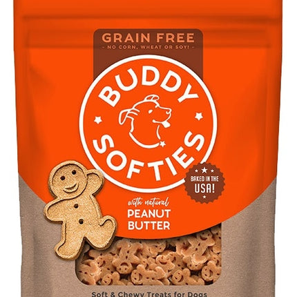 Buddy Biscuits Grain Free Soft & Chewy Treat - Homestyle Peanut Butter 5 oz