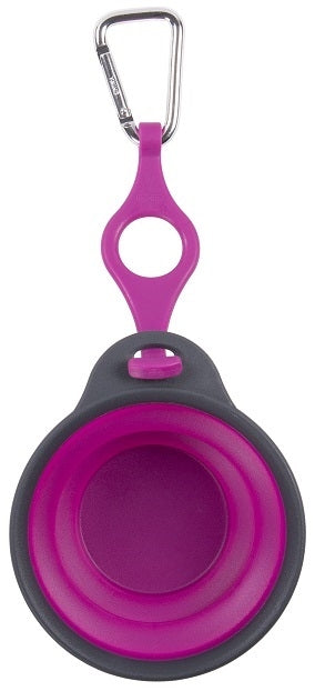 Dexas Travel Cup with Bottle Holder & Carabiner Pink
