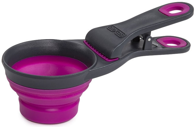 Dexas Collapsible KlipScoop Pink 2 Cup