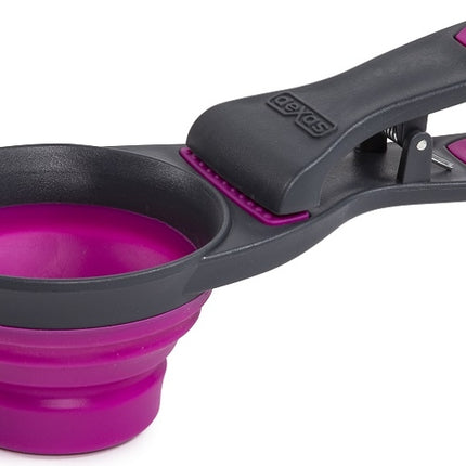 Dexas Collapsible KlipScoop Pink 0.5 Cup