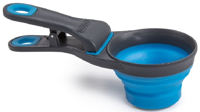 Dexas Collapsible KlipScoop ProBlue 2 Cup