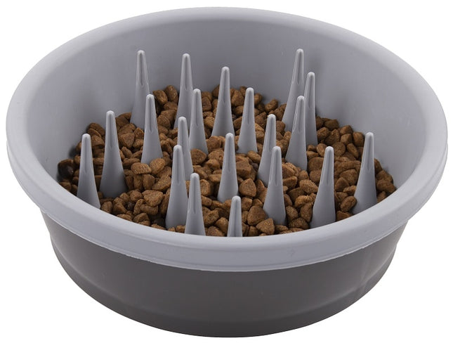 Dexas Slow Feeder Dark Grey/Grey