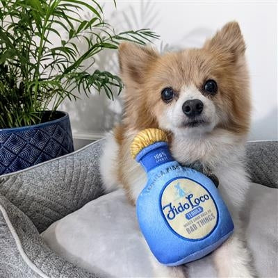 Fido Loco Tequila Dog Toy Small