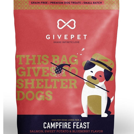 GivePet Crunchy Dog Treats Campfire Feast 12 Oz.