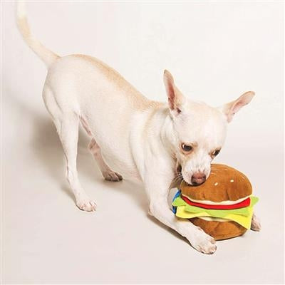 Hamburger Dog Toy Large