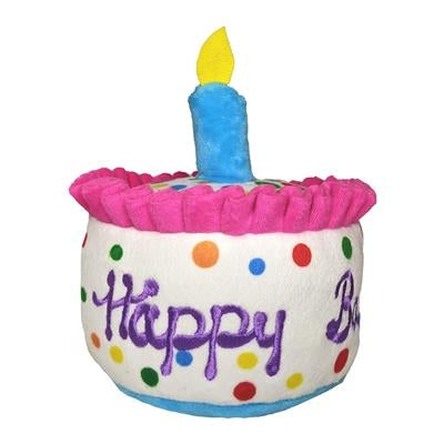 Happy Barkday Cake Dog Toy Large