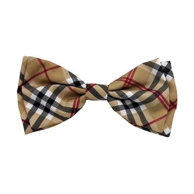 High Street Plaid Bow Tie Small