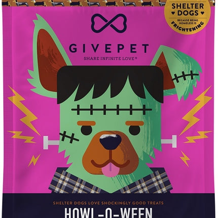 GivePet Halloween Dog Treats Howl-O-Ween 6 Oz.