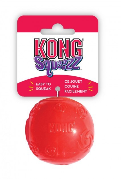 Kong Squeezz Ball Large - Assorted Colors