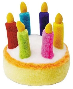 Multipet 6 Candle Birthday Cake