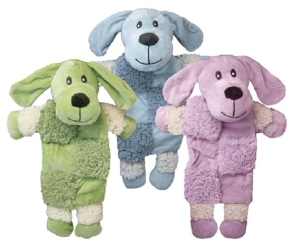 Multipet AromaDog Fleece Squeaker Mat Assorted Styles & Colors