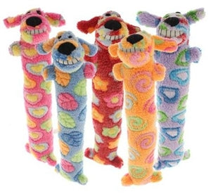 Multipet Loofa Dog Pink Ribbon for Breast Cancer - 12"