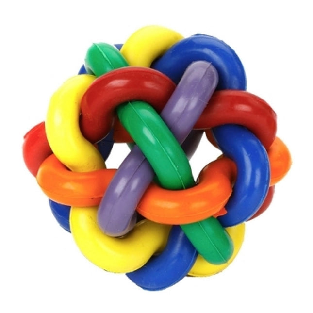Multipet Nobbly Wobbly Rubber Assorted Colors