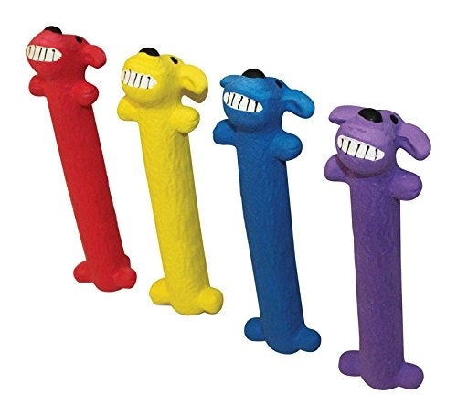 Multipet Loofa Dog Latex Mini - 6 Inch