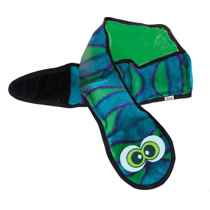 Outward Hound Invincibles Snake - Green/Blue XLarge