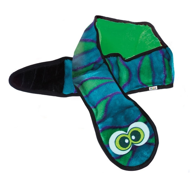 Outward Hound Invincibles Snake - Green/Blue XLarge