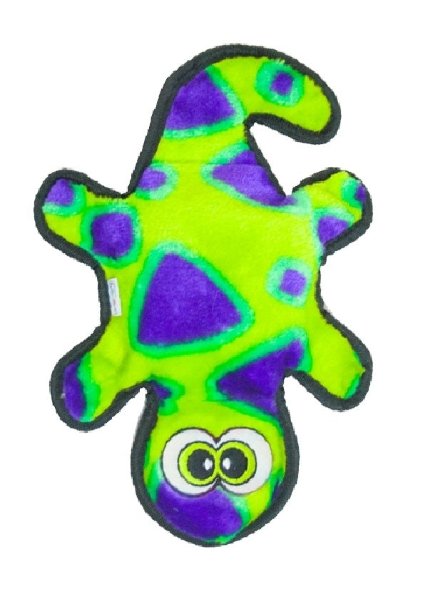 Outward Hound Invincibles Gecko - Green/Purple Medium
