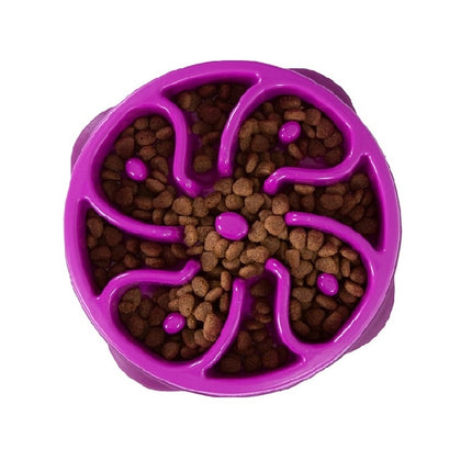 Outward Hound Fun Feeders Purple Medium