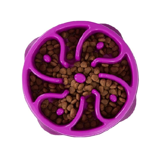 Outward Hound Fun Feeders Purple Medium