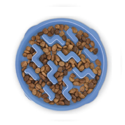 Outward Hound Fun Feeders Blue Medium