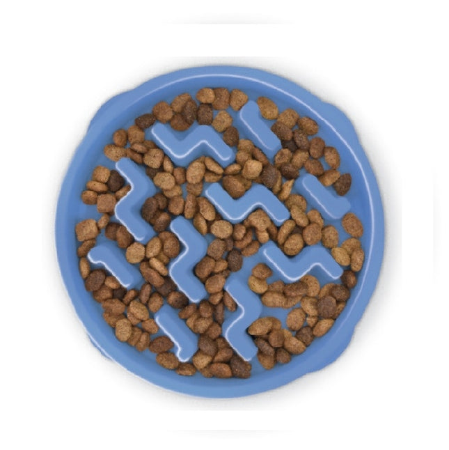 Outward Hound Fun Feeders Blue Medium