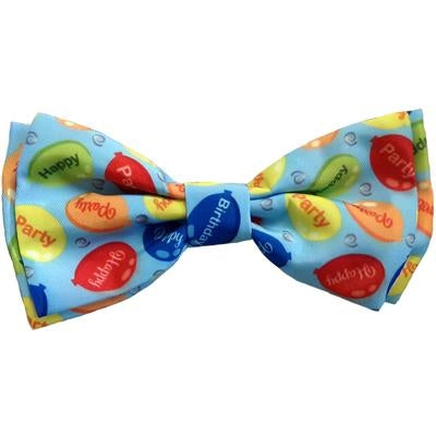 Party Time Bow Tie Blue Small