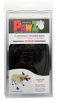 Pawz Dog Boots in Black