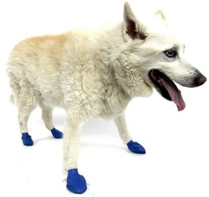 Pawz Dog Boots Blue Medium