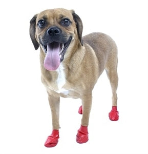 Pawz Dog Boots Red Small