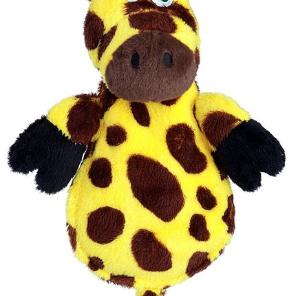 Hear Doggy - Flats Yellow Giraffe with Chew Guard