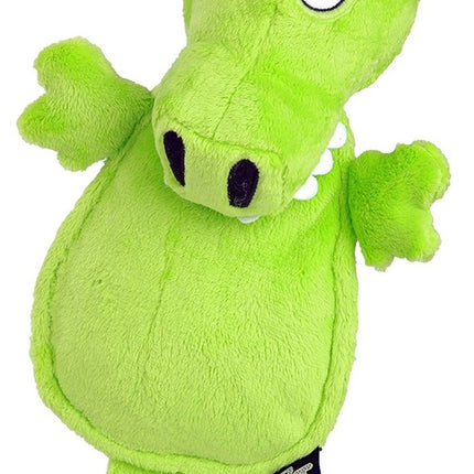 Hear Doggy - Flats Green Gator with Chew Guard