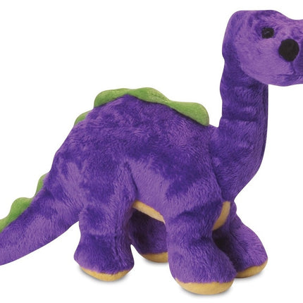 GoDog Dinos Chew Guard Squeaky Plush Dog Toy Small