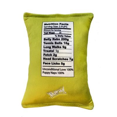 Skinny Pup Pupcorn Dog Toy Large (Double Sided)