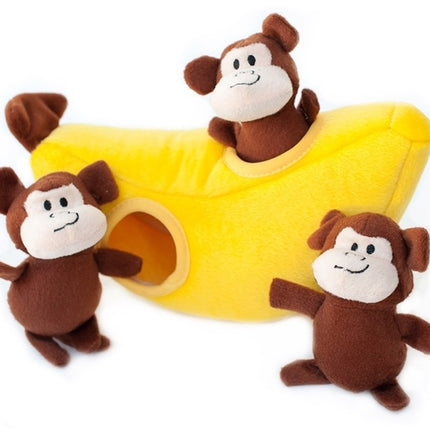 ZippyPaws Zippy Burrow - Monkey 'n Banana