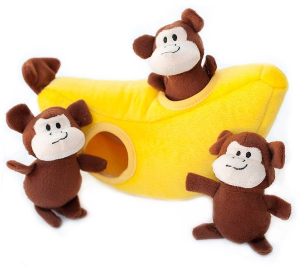 ZippyPaws Zippy Burrow - Monkey 'n Banana